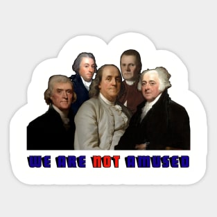 Founding Fathers Sticker